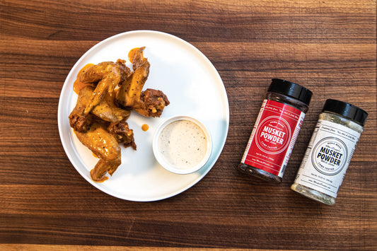 Wings With MP Buffalo Sauce & Ranch