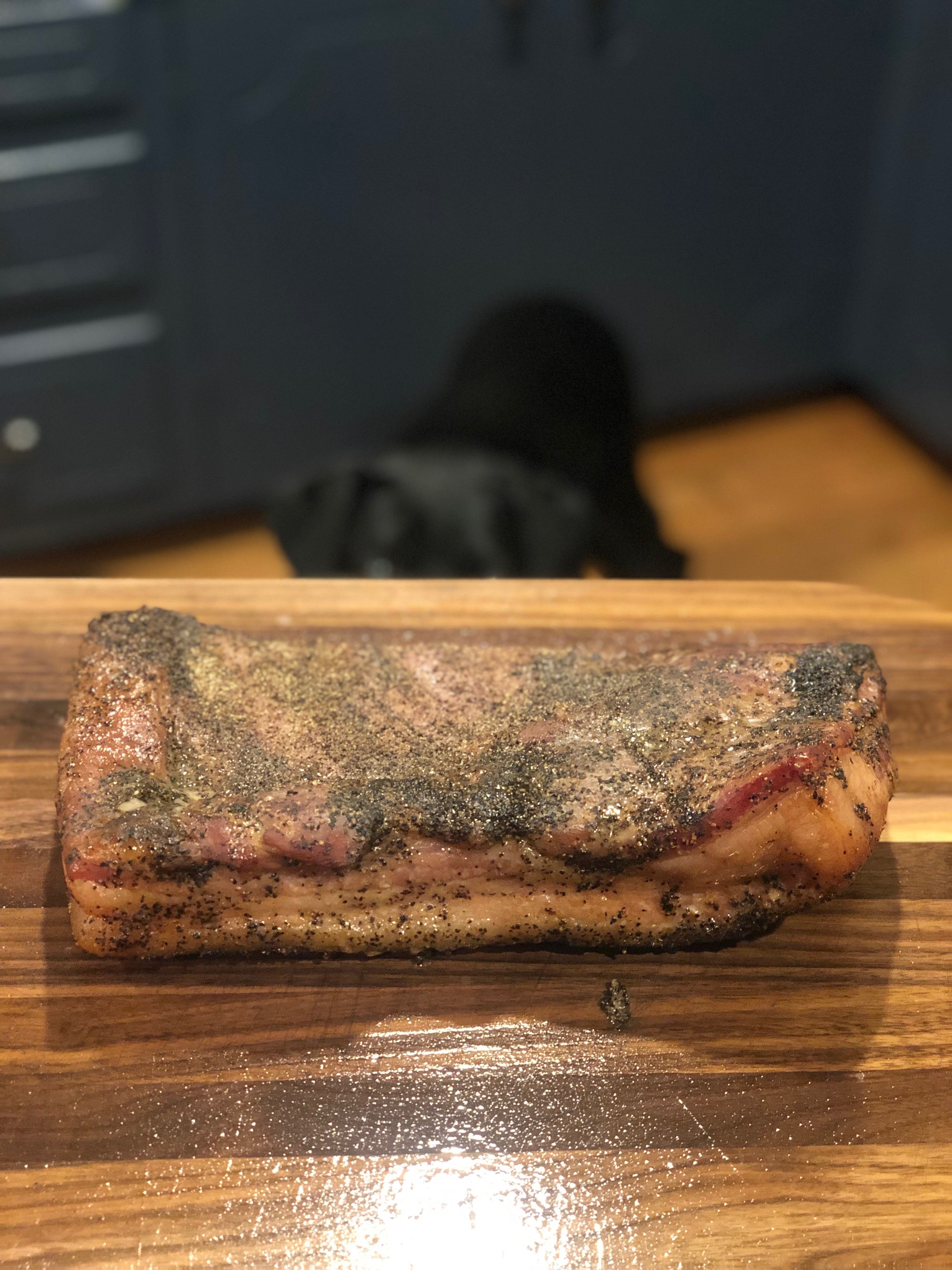 Homemade Smoked Bacon