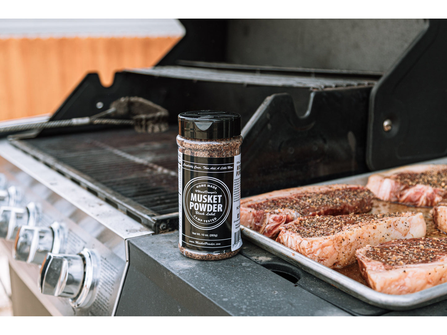 Musket Powder Black Label Steak Meat Rub