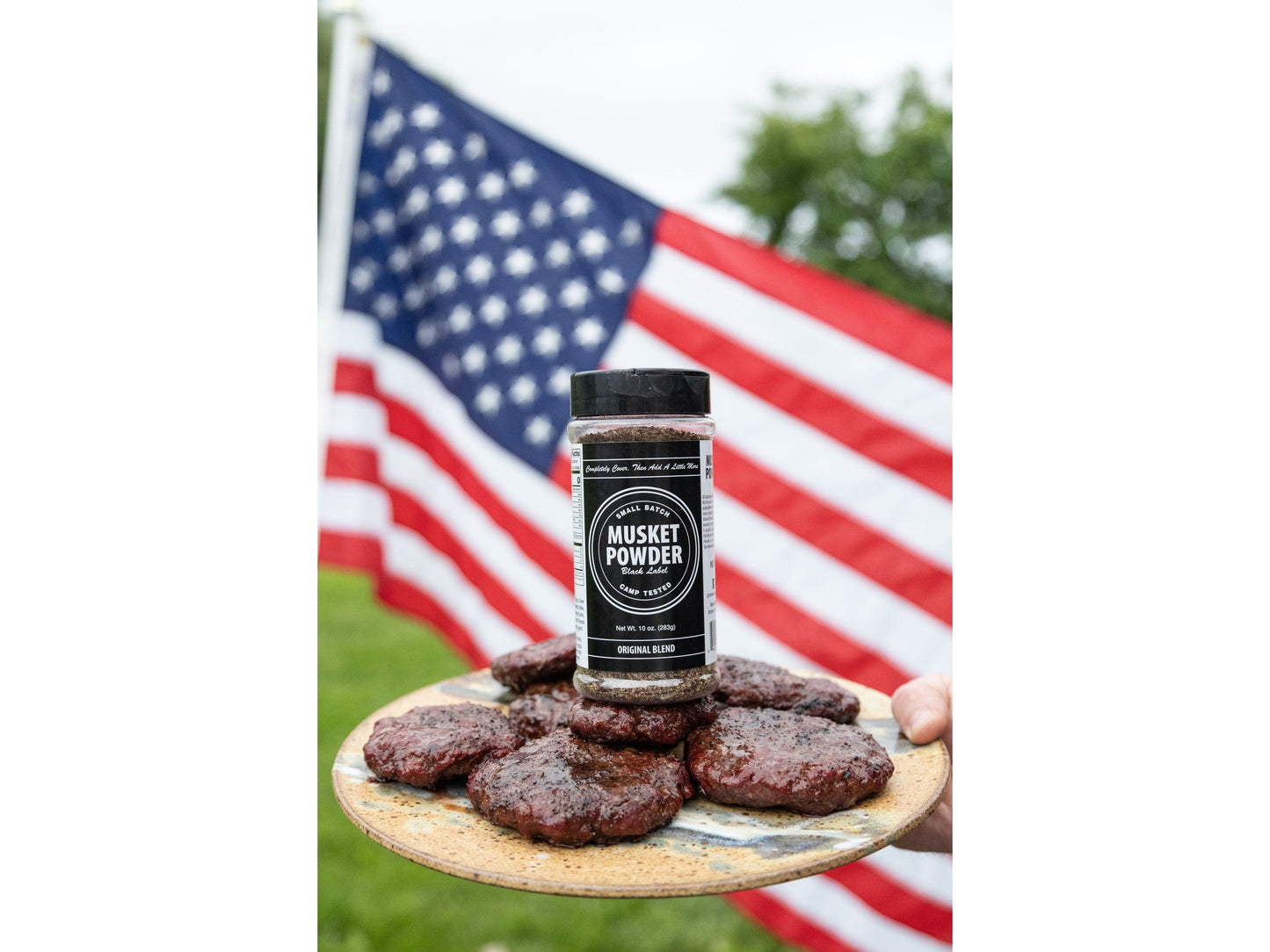 Bison Burgers Musket Powder Meat Seasoning Black Label (Original)