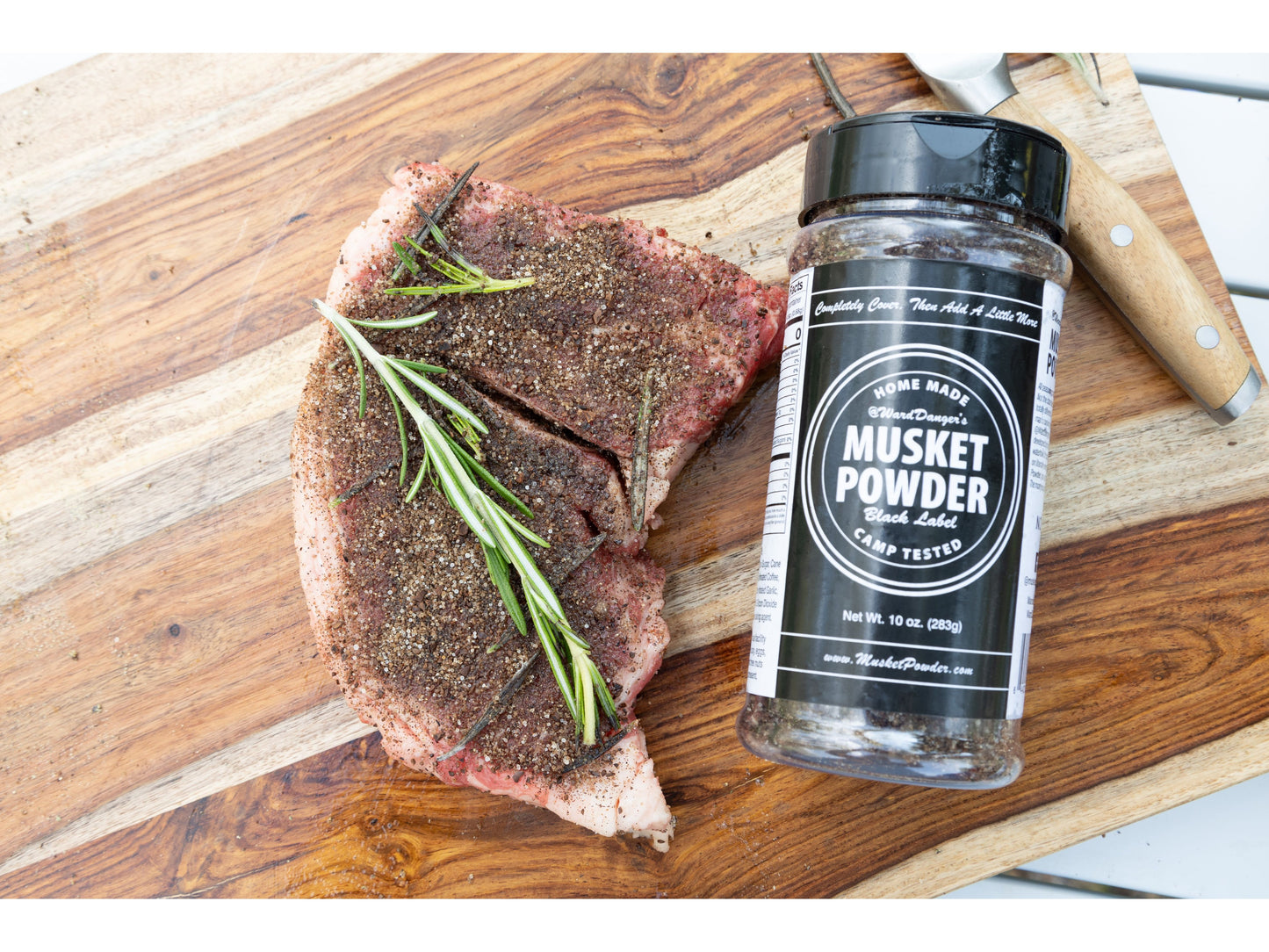 Musket Powder Black Label Steak Meat Rub