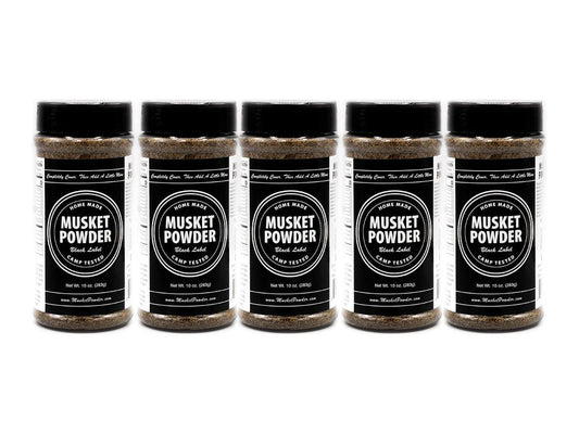 Musket Powder Original Seasoning 5-Pack Set