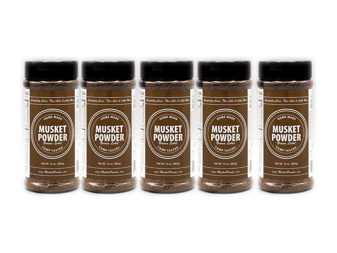 Musket Powder Brown Mesquite BBQ 5-Pack Set