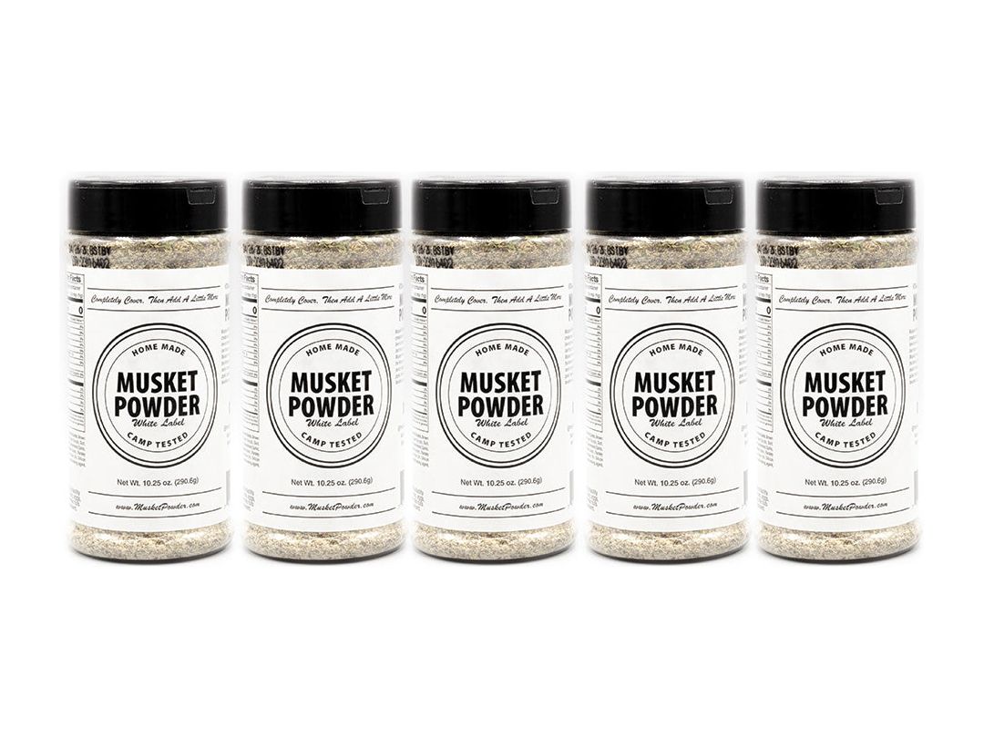 Musket Powder White Label (Ranch) 5-Pack Set