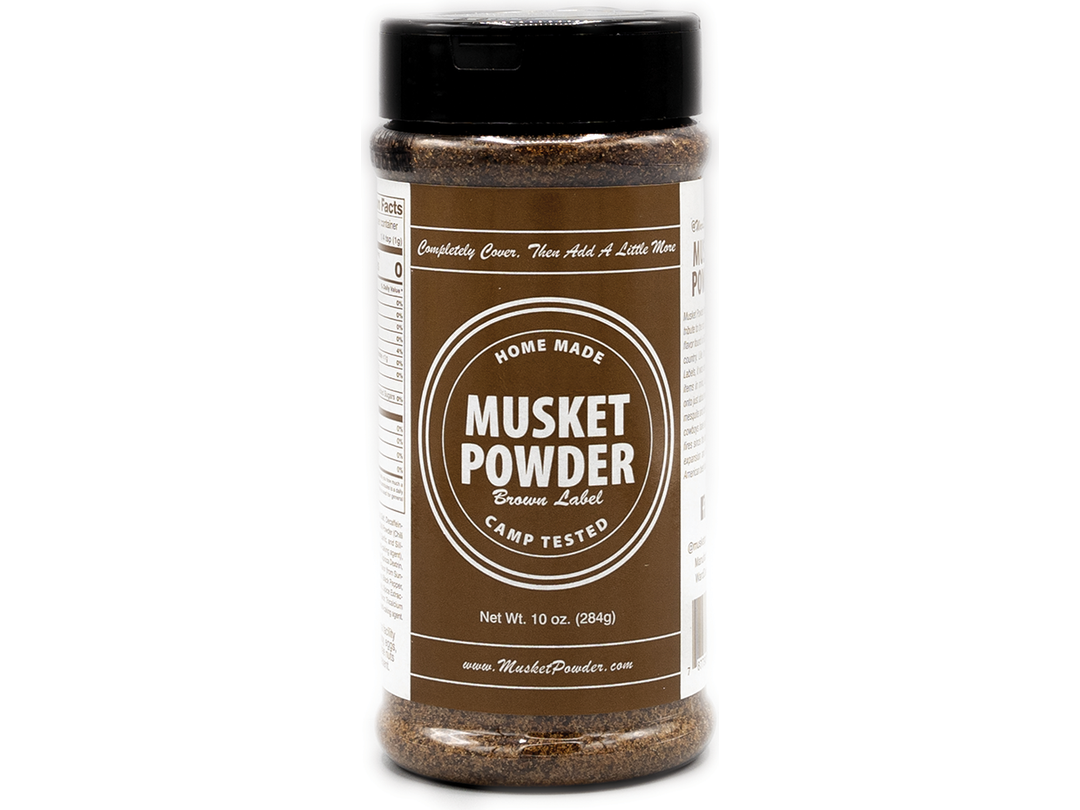 Musket Powder Brown Label