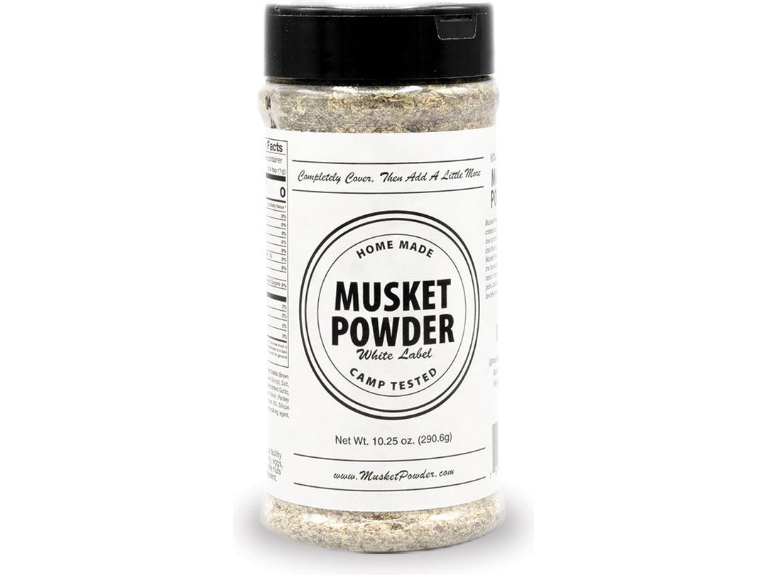 Musket Powder White Label