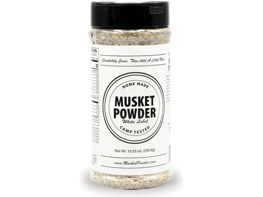 Musket Powder White Label