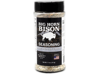 Big Horn Bison Salt, Pepper, Garlic (SPG)